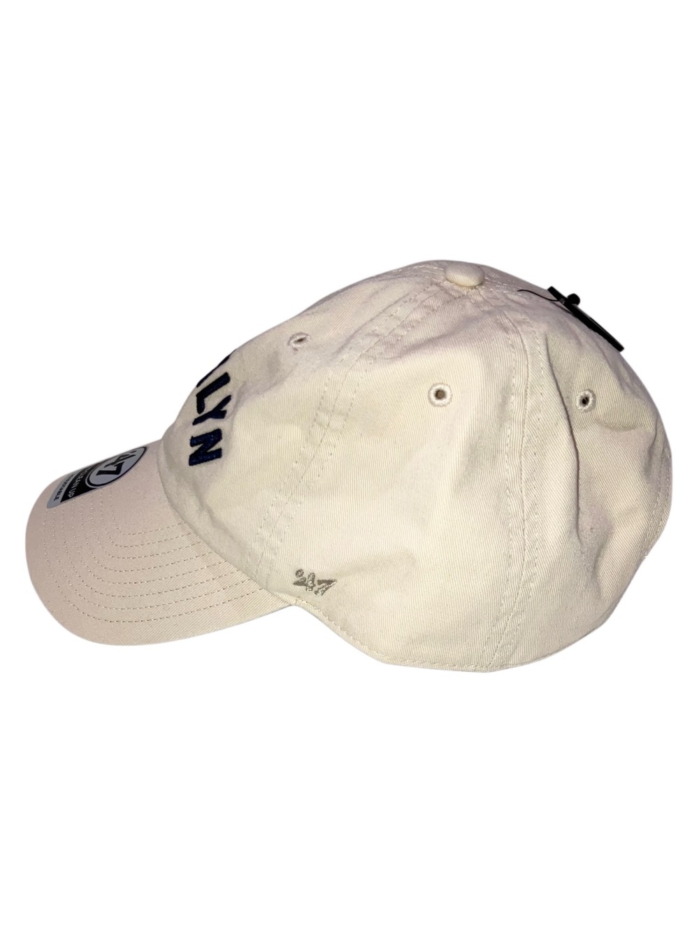 Brooklyn Dodgers '47 Clean-Up Hat Off White Blue Adjustable Baseball Cap MLB NWT - Picture 7 of 9